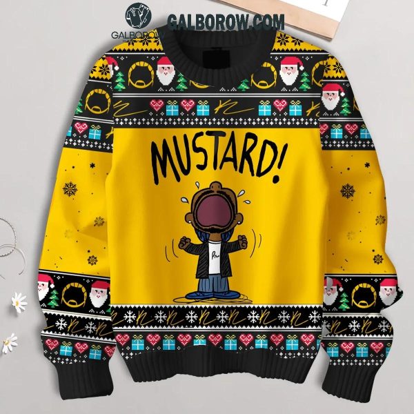 Kendrick Lamar Mustard It’s Not Enough Christmas Ugly Sweater