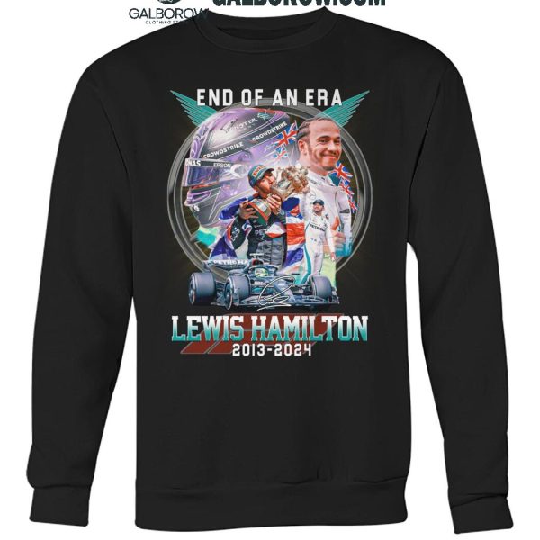 Lewis Hamilton 2013 2024 End Of An Era Ferrari Formula 1 Team T Shirt