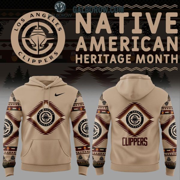 Los Angeles Clippers Native American Heritage Of Celebrating 2024 Hoodie T-Shirt