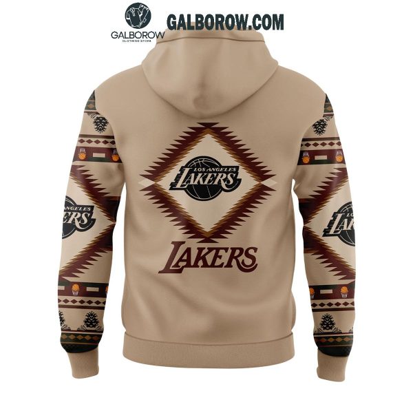 Los Angeles Lakers Native American Heritage Of Celebrating 2024 Hoodie T-Shirt