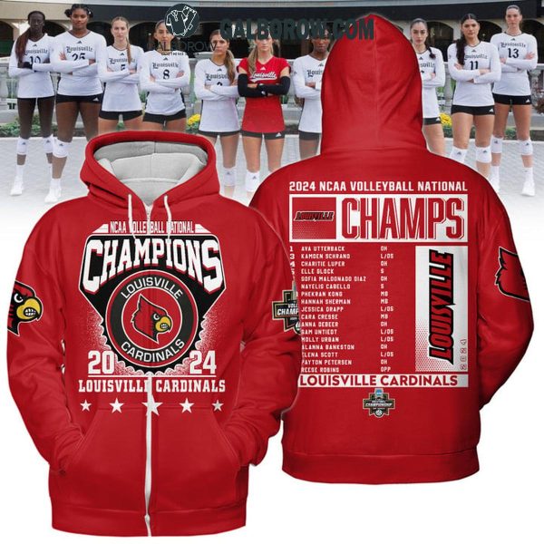 Louisville Cardinals Honor NCAA Volleyball Champs 2024 Hoodie T-Shirt