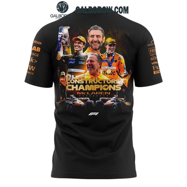 McLaren Formula 1 Team 2024 Champions Let’s Celebrate Hoodie T-Shirt