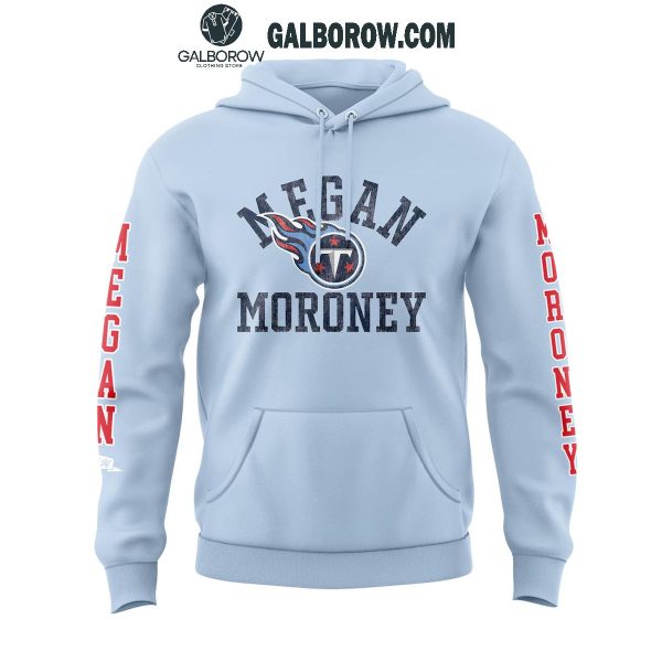 Megan Moroney x Tennessee Titans Blue Hoodie T Shirt