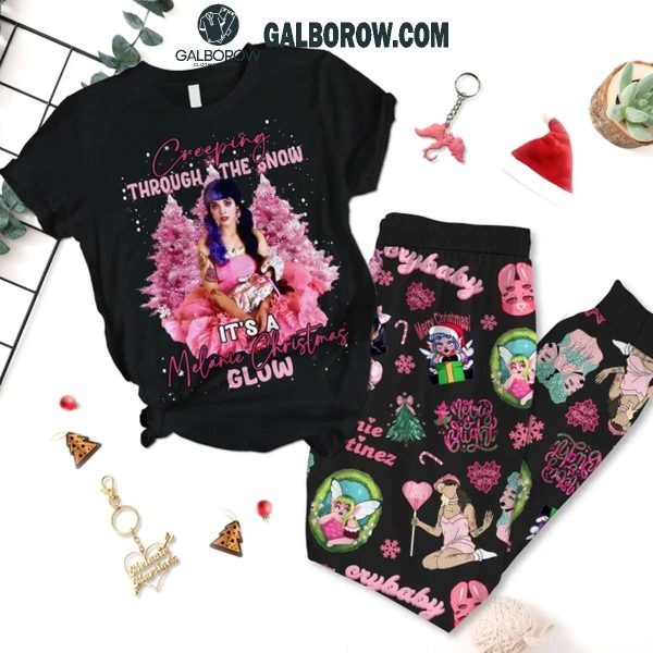 Melanie Martinez Creeping Through The Season It’s Christmas Glow Fleece Pajamas Set