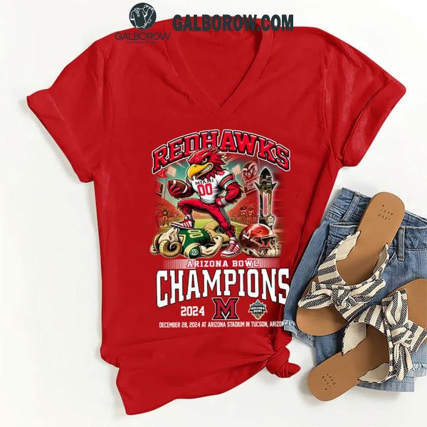 Miami Redhawks Let’s Celebrate 2024 Arizona Bowl Champions T-Shirt