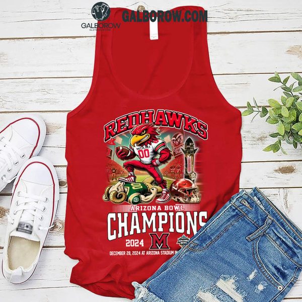 Miami Redhawks Let’s Celebrate 2024 Arizona Bowl Champions T-Shirt