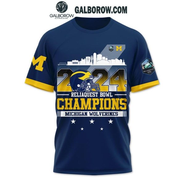 Michigan Wolverines Are The Reliaquest Bowl Champs 2024 Hoodie T-Shirt