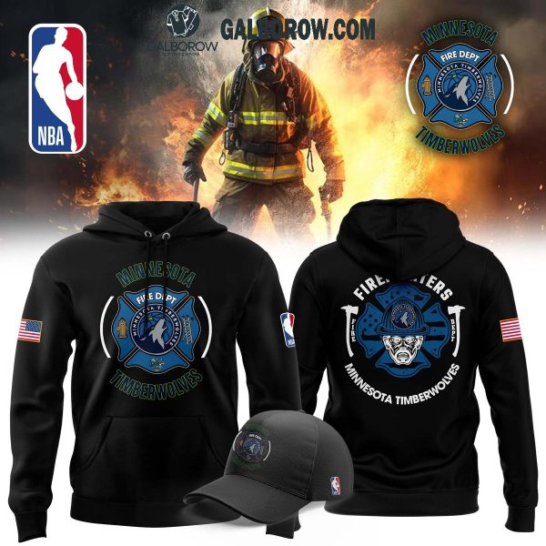 Minnesota Timberwolves 2024 Firefighter Appreciation Night Honoring Hoodie T-Shirt