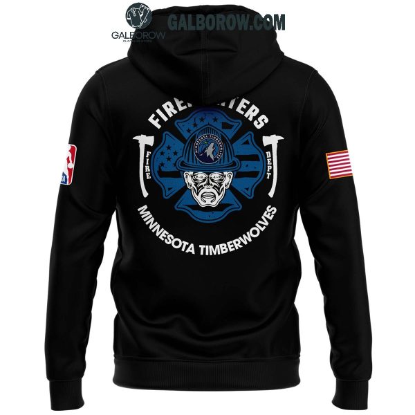 Minnesota Timberwolves 2024 Firefighter Appreciation Night Honoring Hoodie T-Shirt