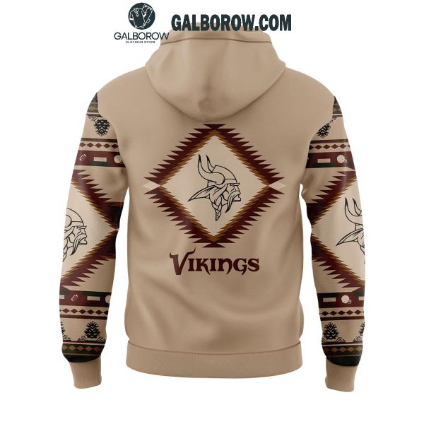 Minnesota Vikings Football Honors Native American Heritage 2025 Hoodie T-Shirt