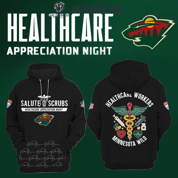 Minnesota Wild Honors 2025 Healthcare Appreciation Night Hoodie T-Shirt