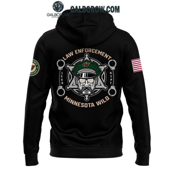 Minnesota Wild National 2024 Law Enforcement Appreciation Day Hoodie T-Shirt