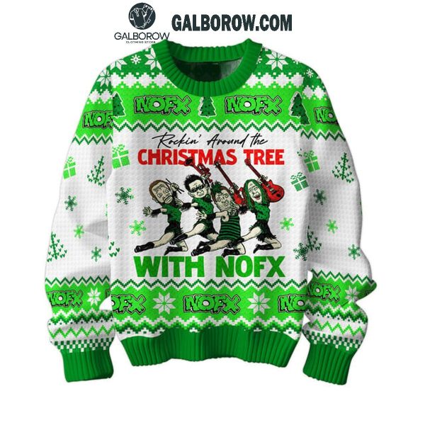 NOFX Rockin’ Around The Christmas Tree Ugly Sweater