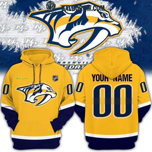 Nashville Predators Team Ready For The Game 2024 Personalized Hoodie T-Shirt