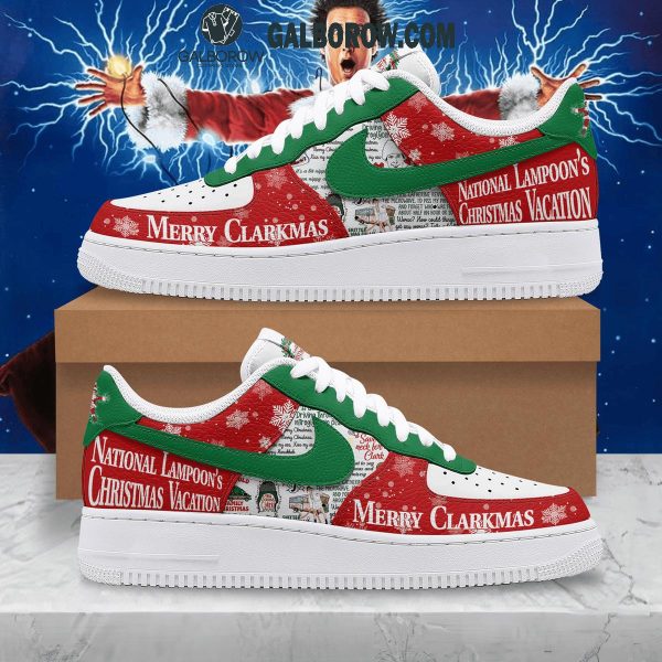 National Lampoon’s Christmas Vacation Joyful Christmas 2024 Air Force 1 Shoes