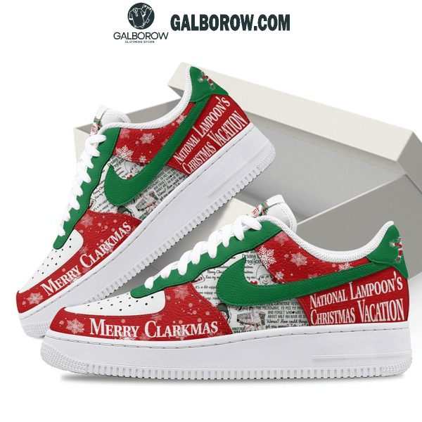 National Lampoon’s Christmas Vacation Joyful Christmas 2024 Air Force 1 Shoes