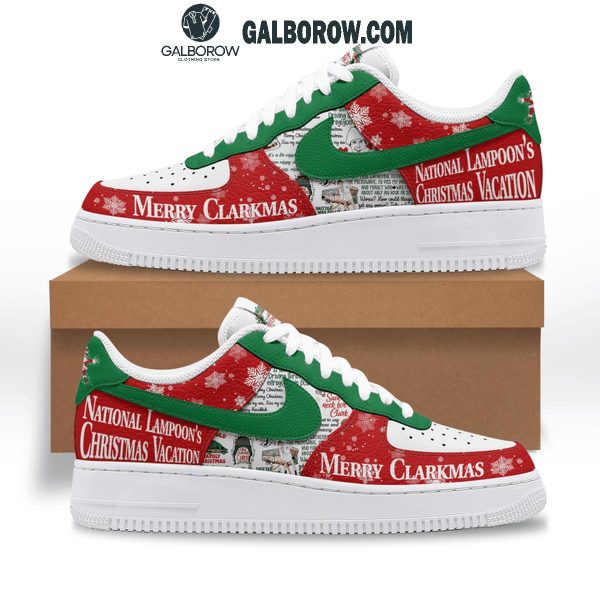 National Lampoon’s Christmas Vacation Joyful Christmas 2024 Air Force 1 Shoes