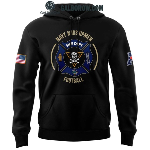 Navy Midshipmen Celebration Of 2024 Firefighter Appreciation Night Hoodie T-Shirt