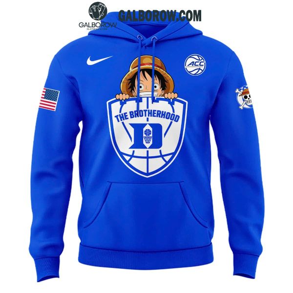 New Duke Men’s Basketball One Piece Night The Brotherhood Hoodie T Shirt