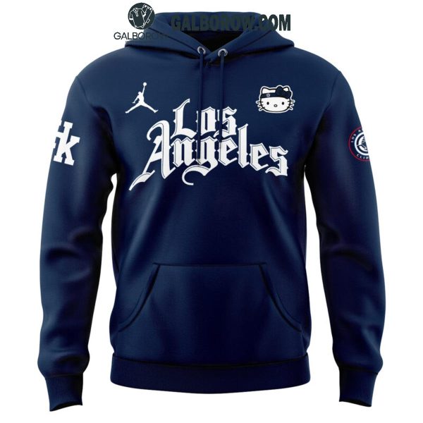 New Los Angeles Clippers x Hello Kitty Hoodie T Shirt