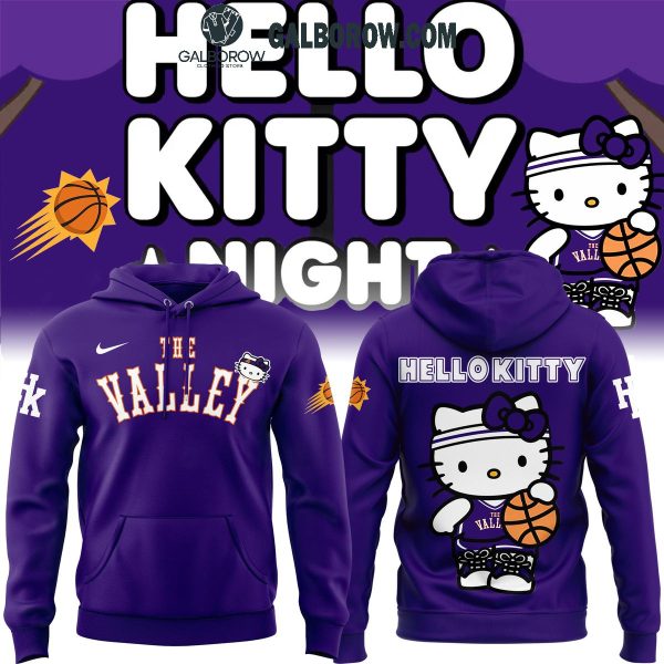 New Phoenix Suns x Hello Kitty Hoodie T Shirt