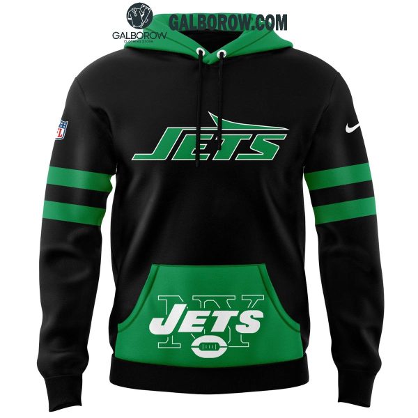 New York Jets 2024 Legacy Black Hoodie T-Shirt