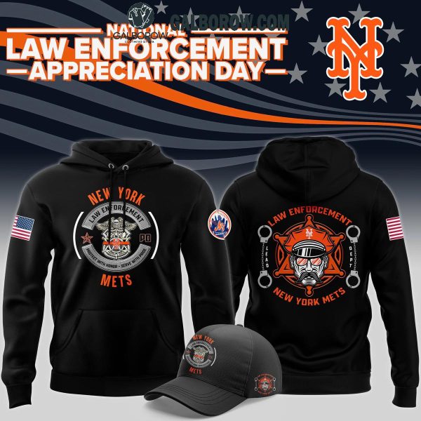 New York Mets Celebration Of 2024 Law Enforcement Day Hoodie T-Shirt