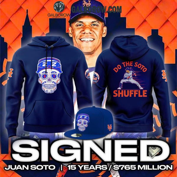 New York Mets Juan Soto 2025 Do The Soto Shuffle Hoodie T-Shirt