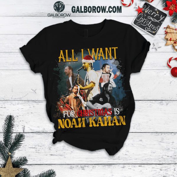 Noah Kahan Is All I Want For Christmas Fleece Pajamas Set