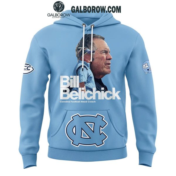 North Carolina Tar Heels Bill Belichick Head Coach Hoodie T-Shirt