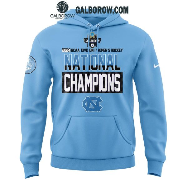 North Carolina Tar Heels Women’s Soccer 2024 NCAA 1 Champions Hoodie T-Shirt