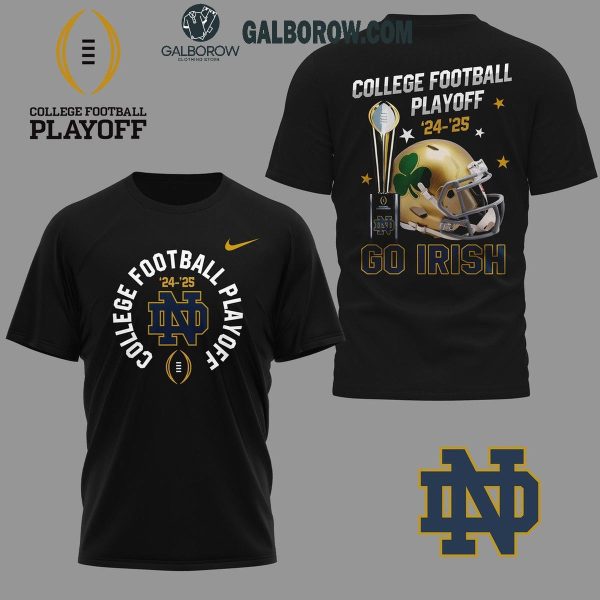 Notre Dame Fighting Irish 2025 College Football Playoffs Go Irish Hoodie T-Shirt