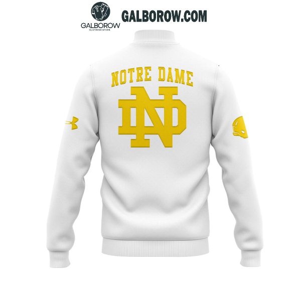 Notre Dame Fighting Irish Coach Marcus Freeman 2025 Baseball Jacket