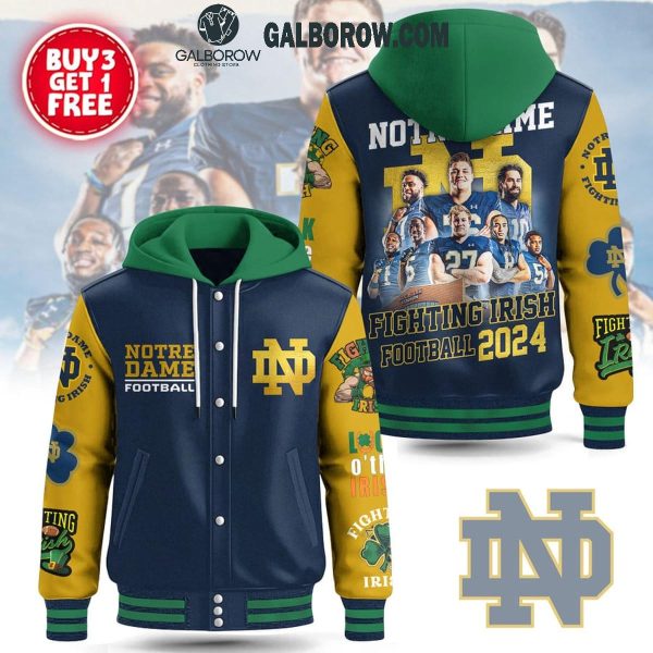 Notre Dame Fighting Irish Football 2024 Best Season Baseball Jacket