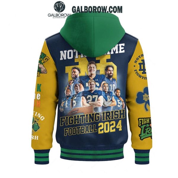 Notre Dame Fighting Irish Football 2024 Best Season Baseball Jacket