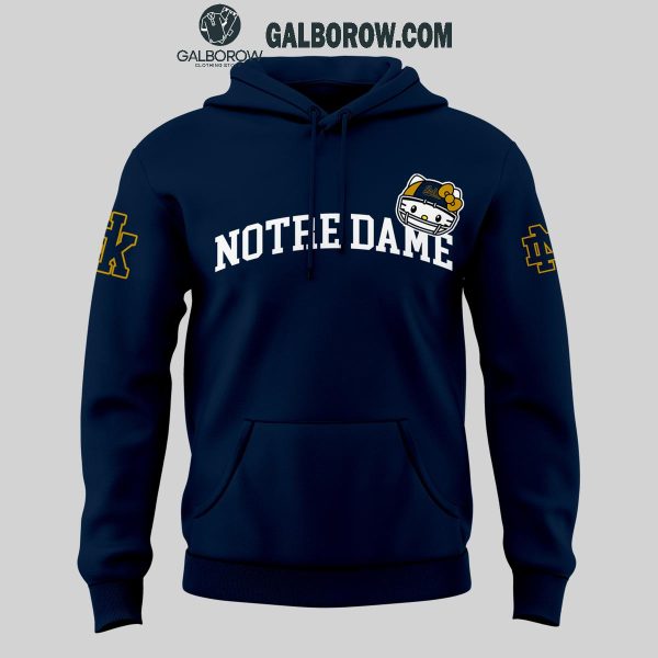 Notre Dame Fighting Irish Hello Kitty Celebration 50 Years Football Hoodie T-Shirt