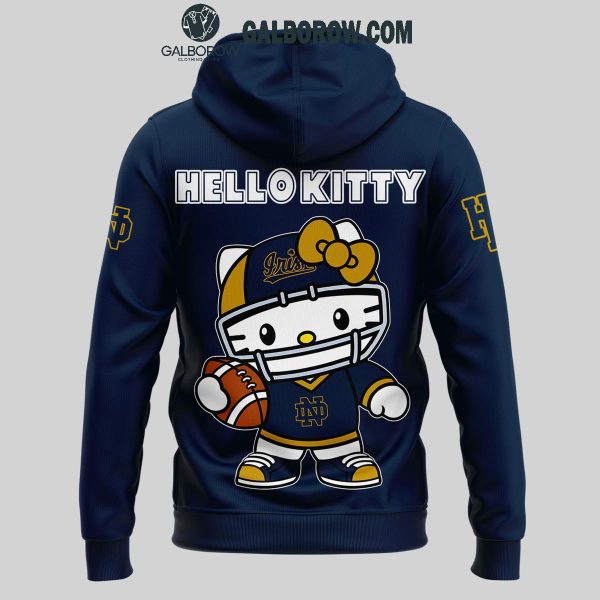 Notre Dame Fighting Irish Hello Kitty Celebration 50 Years Football Hoodie T-Shirt