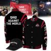 Justin Fields Ohio State Football Black Baseball Jacket