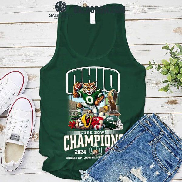 Ohio Bobcats Cure Bowl Champions Of 2024 Proud T-Shirt