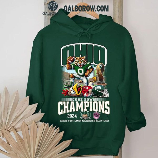 Ohio Bobcats Cure Bowl Champions Of 2024 Proud T-Shirt