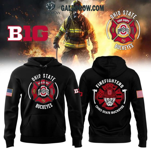 Ohio State Buckeyes Honoring 2024 Firefighter Appreciation Night Hoodie T-Shirt