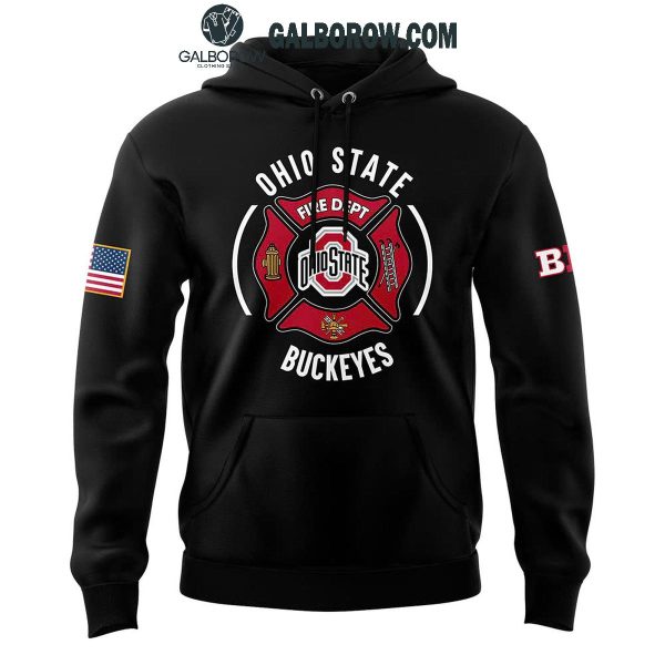 Ohio State Buckeyes Honoring 2024 Firefighter Appreciation Night Hoodie T-Shirt