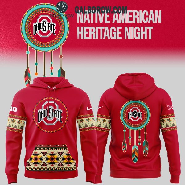 Ohio State Buckeyes Native American Heritage Let’s Honor 2024 Hoodie T-Shirt