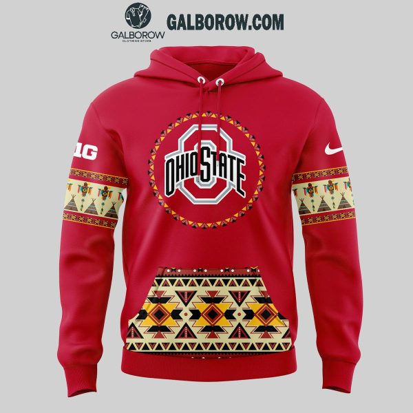 Ohio State Buckeyes Native American Heritage Let’s Honor 2024 Hoodie T-Shirt