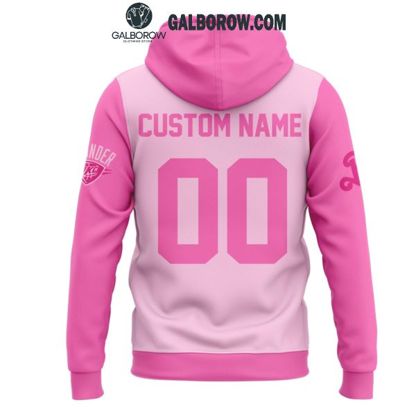 Oklahoma City Thunder Barbie In The Barbie World 2024 Personalized Hoodie T-Shirt