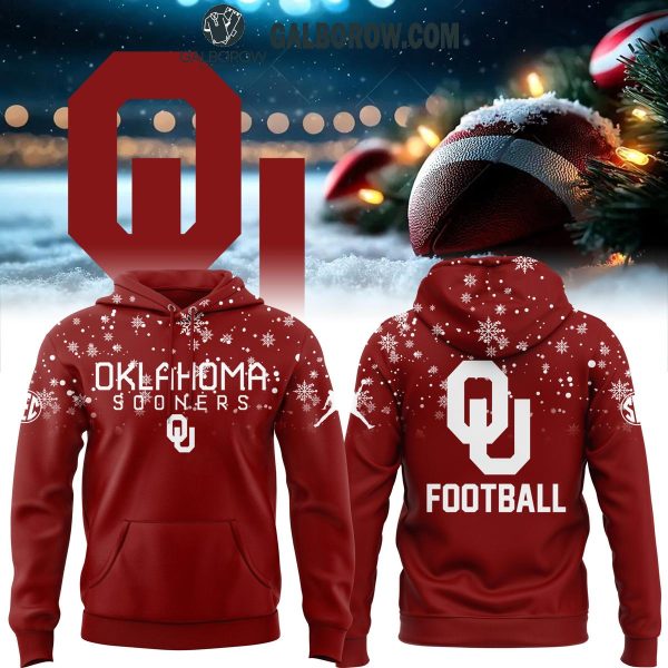 Oklahoma Sooners 2024 Football Christmas First Snow Hoodie T-Shirt