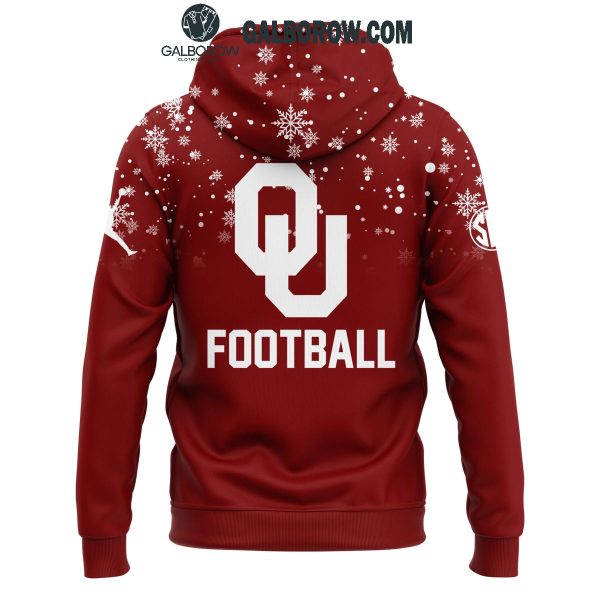 Oklahoma Sooners 2024 Football Christmas First Snow Hoodie T-Shirt