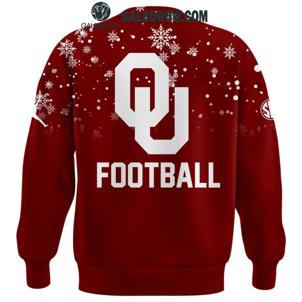 Oklahoma Sooners 2024 Football Christmas First Snow Hoodie T-Shirt