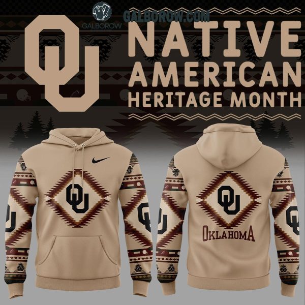 Oklahoma Sooners Football Honors Native American Heritage 2025 Hoodie T-Shirt