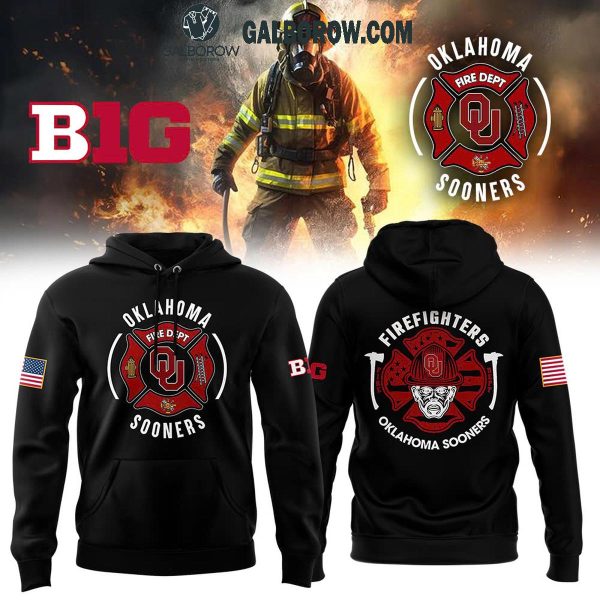 Oklahoma Sooners Honoring 2024 Firefighter Appreciation Night Hoodie T-Shirt